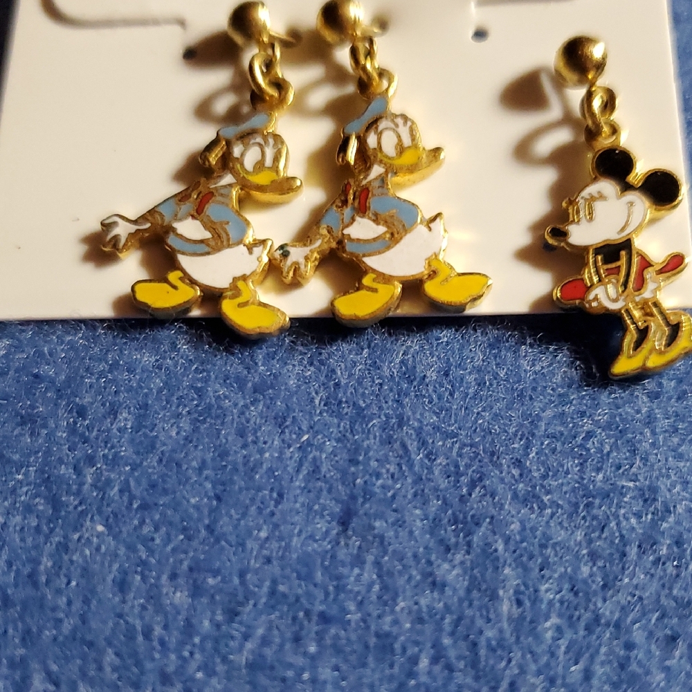 Disney Vintage Character Earrings